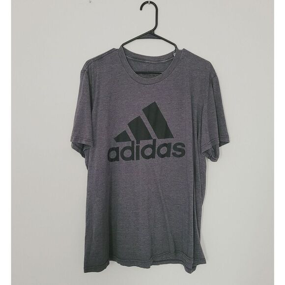 Adidas Dark Healther Grey Amplifier Tee Size XL - Picture 1 of 4